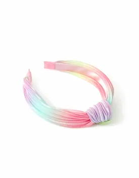 Accessorize London Ombre Tie Knot Alice Band