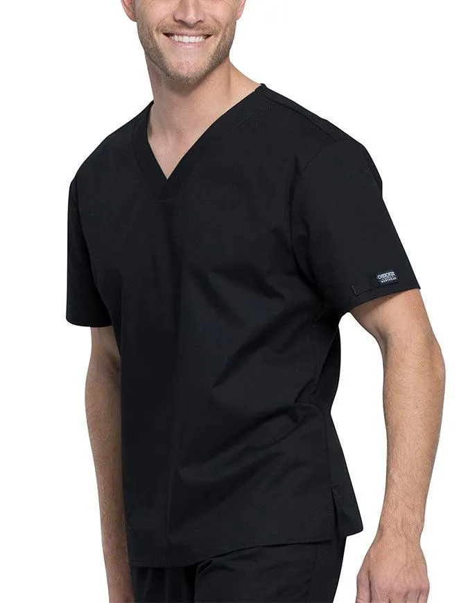 Cherokee Workwear Professionals Unisex Pocketless V-Neck Top