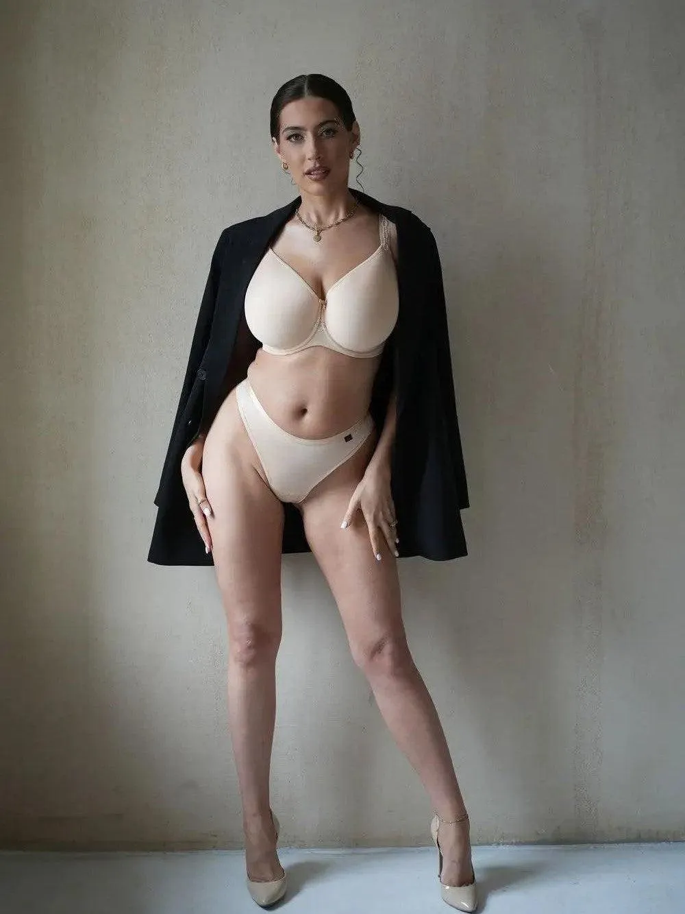 Coffee Fortuna String Shorts