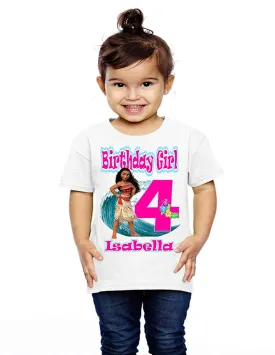 Custom Birthday Shirt with Any Name and Age Matching Family Birthday Shirt Girl party Personalized Birthday Shirts