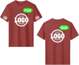 Custom T Shirts for Women Men with Your Logo Text Photo Personalized T Shirts Custom Shirt Design Your Own Custom Tee Shirt