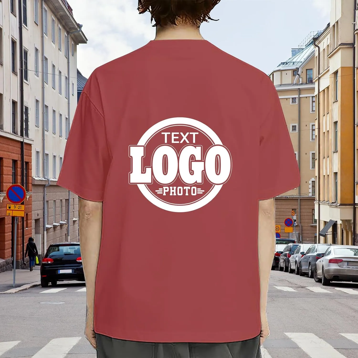 Custom T Shirts for Women Men with Your Logo Text Photo Personalized T Shirts Custom Shirt Design Your Own Custom Tee Shirt