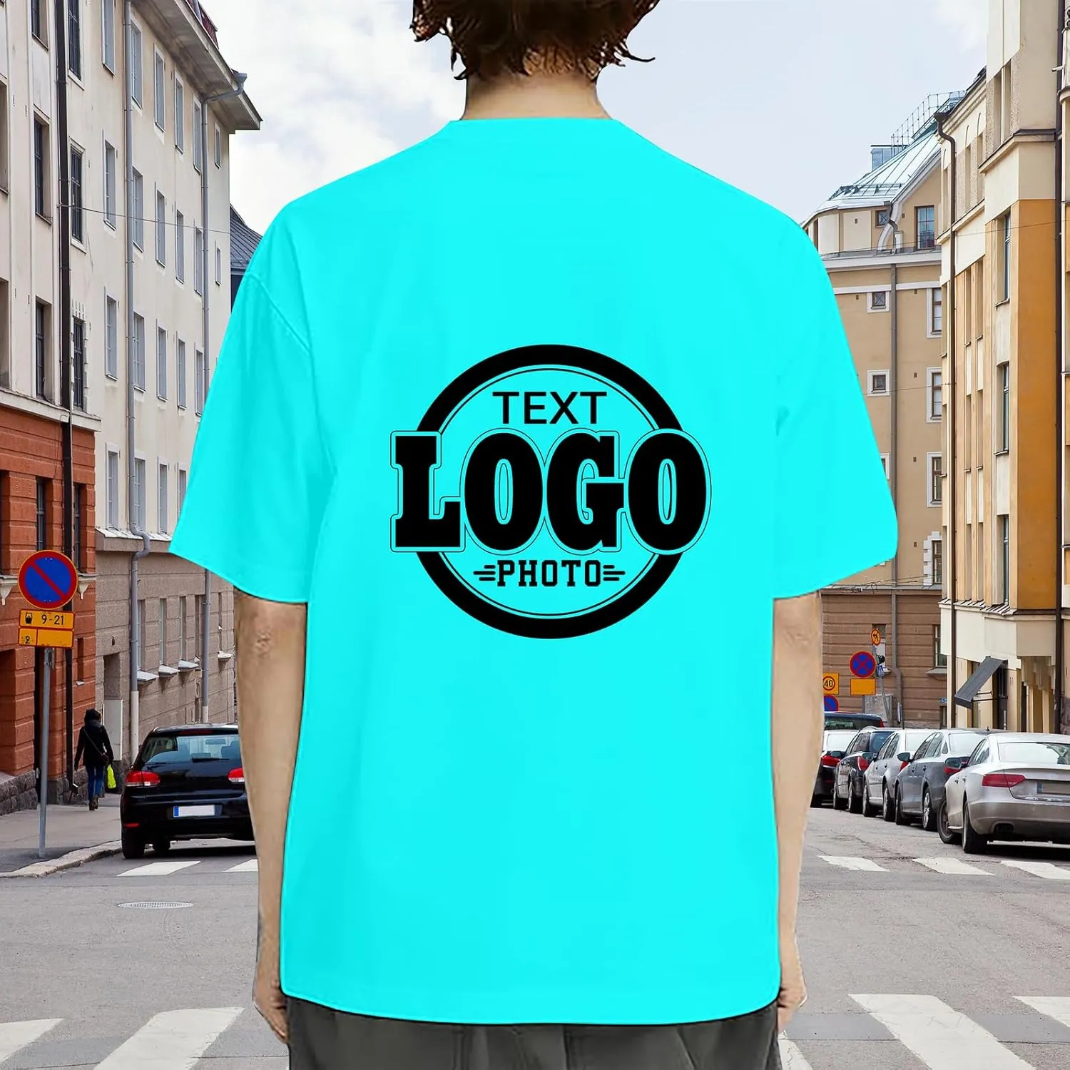Custom T Shirts with YourText Logo Photo Personalized T Shirts Custom Shirt Design Your Own Custom Tee Shirt