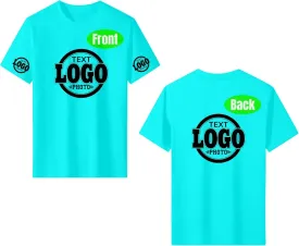 Custom T Shirts with YourText Logo Photo Personalized T Shirts Custom Shirt Design Your Own Custom Tee Shirt