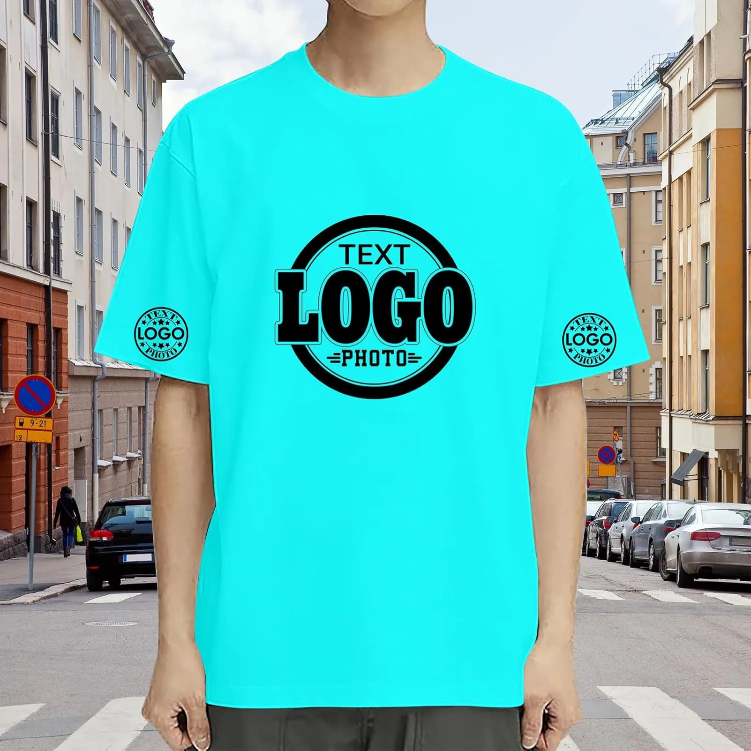 Custom T Shirts with YourText Logo Photo Personalized T Shirts Custom Shirt Design Your Own Custom Tee Shirt