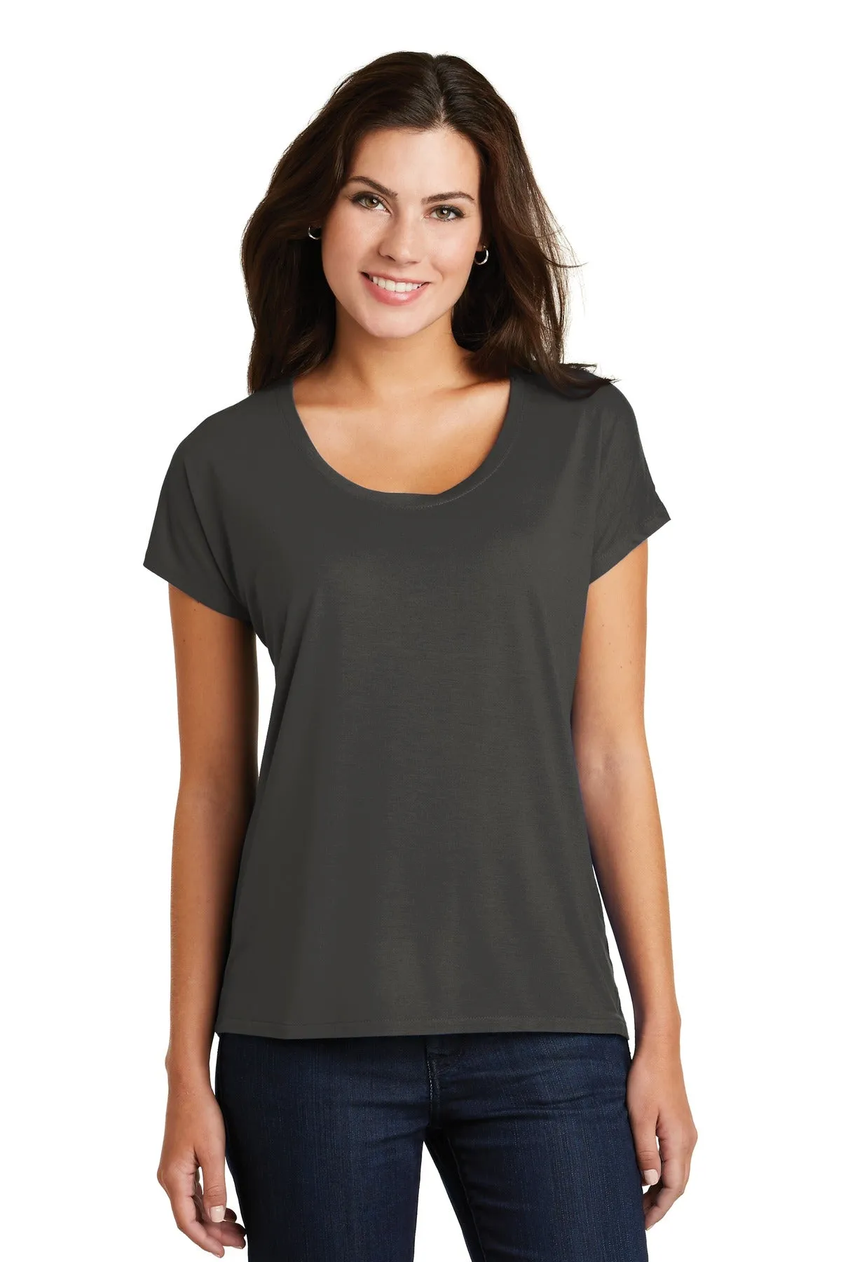 District  Women's Drapey Dolman Tee. DM412