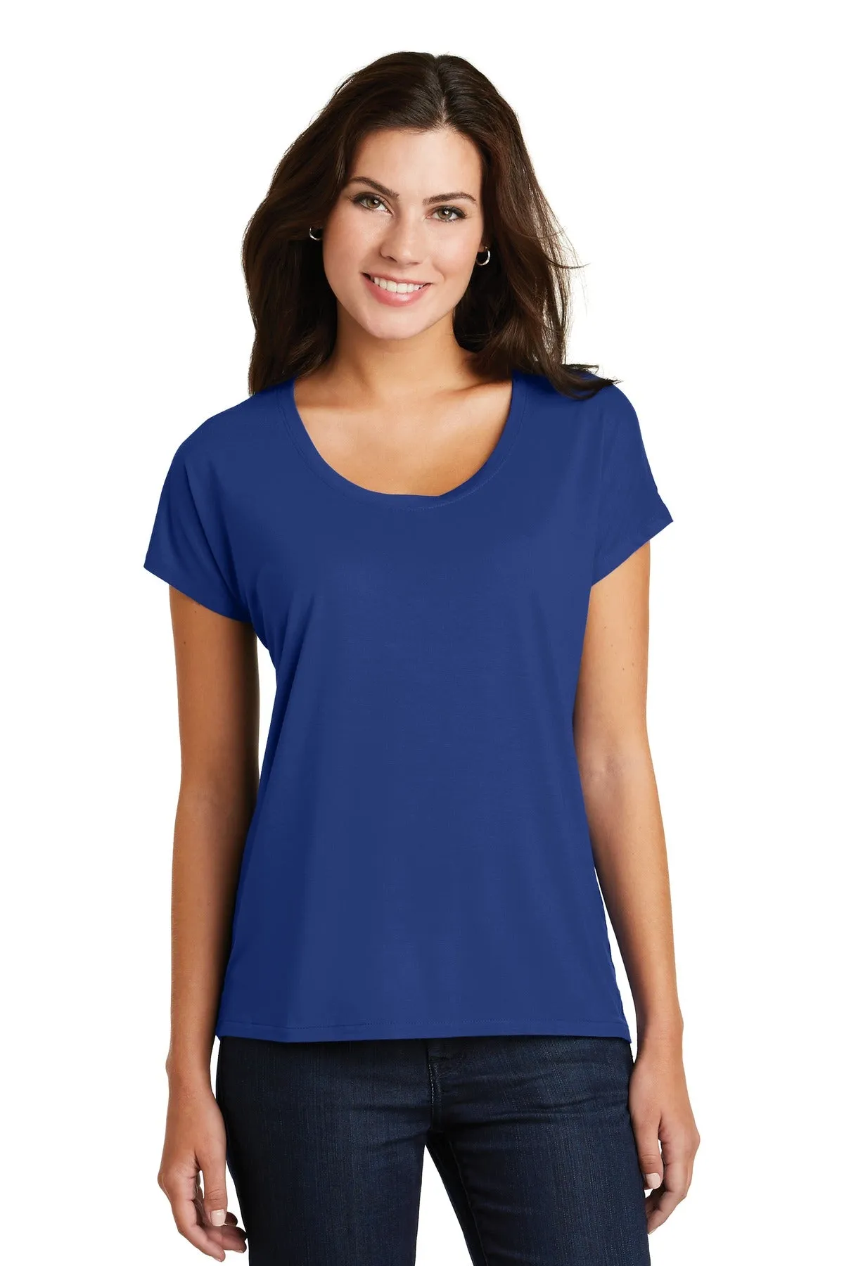 District  Women's Drapey Dolman Tee. DM412