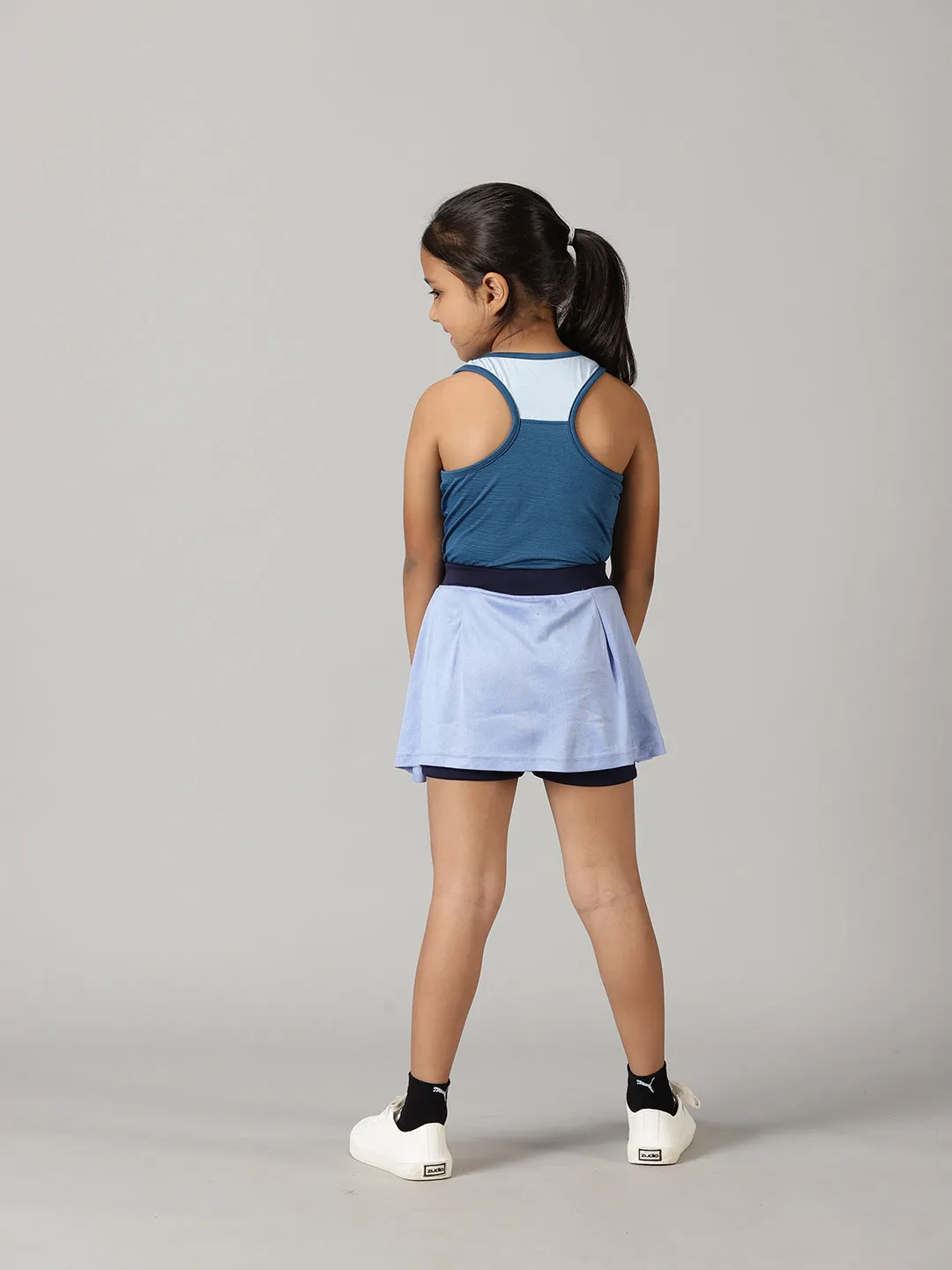 Girls Polyester Skort