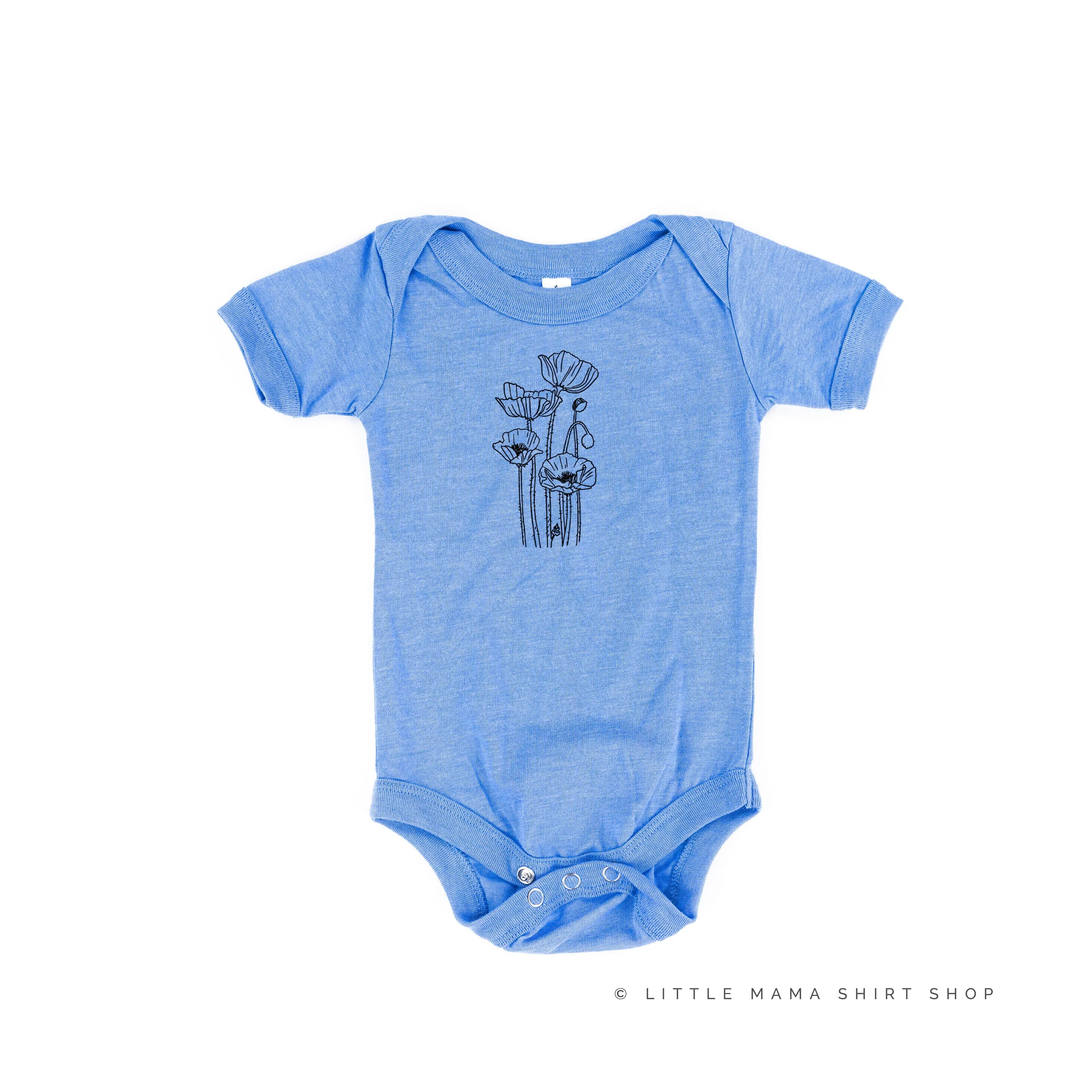 POPPY (Flower) - Short Sleeve Child Shirt