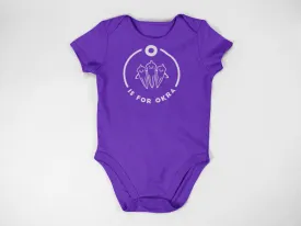 Southern Alphabet Series Onesies O is for Okra