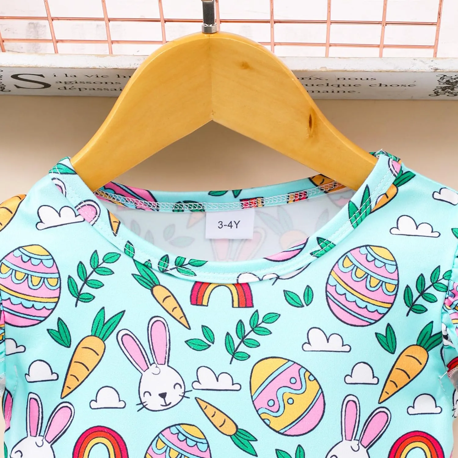 Toddler Little Girl Summer Dresses Kids Cute Casual Flutter Sleeve Tiered Smock Dress 2-7 Years